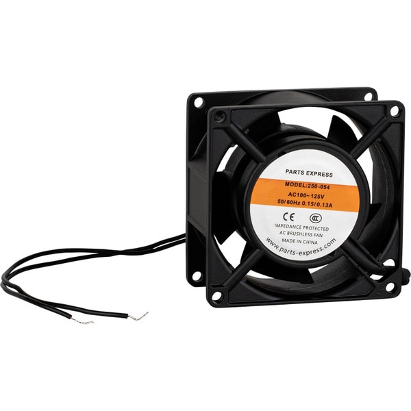 Main product image for Cooling Fan 120 VAC 80 x 80 x 38mm 30 CFM 250-054